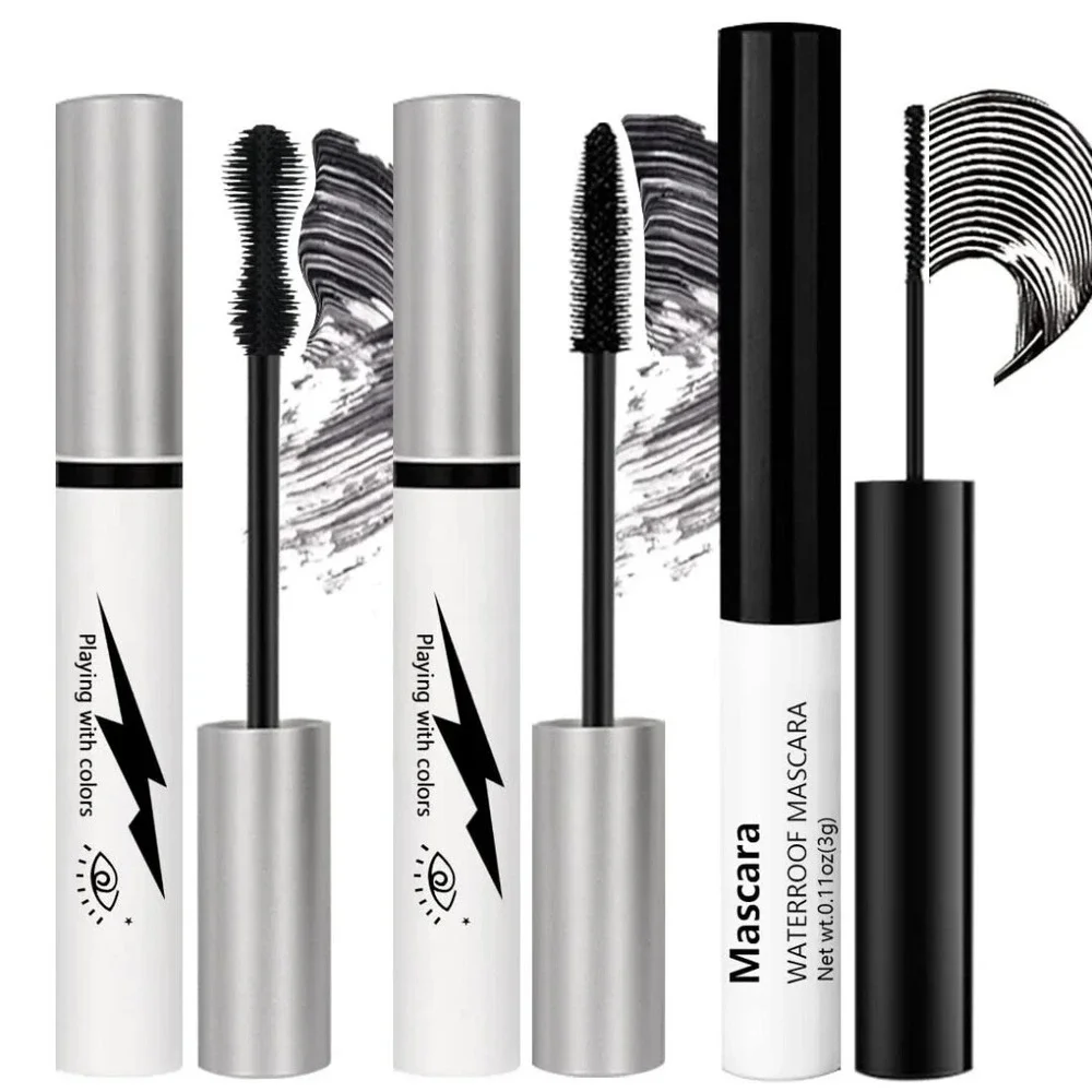 3 Different Classic Everyday Mascaras, Volume and Length‎ Long & Big - Black